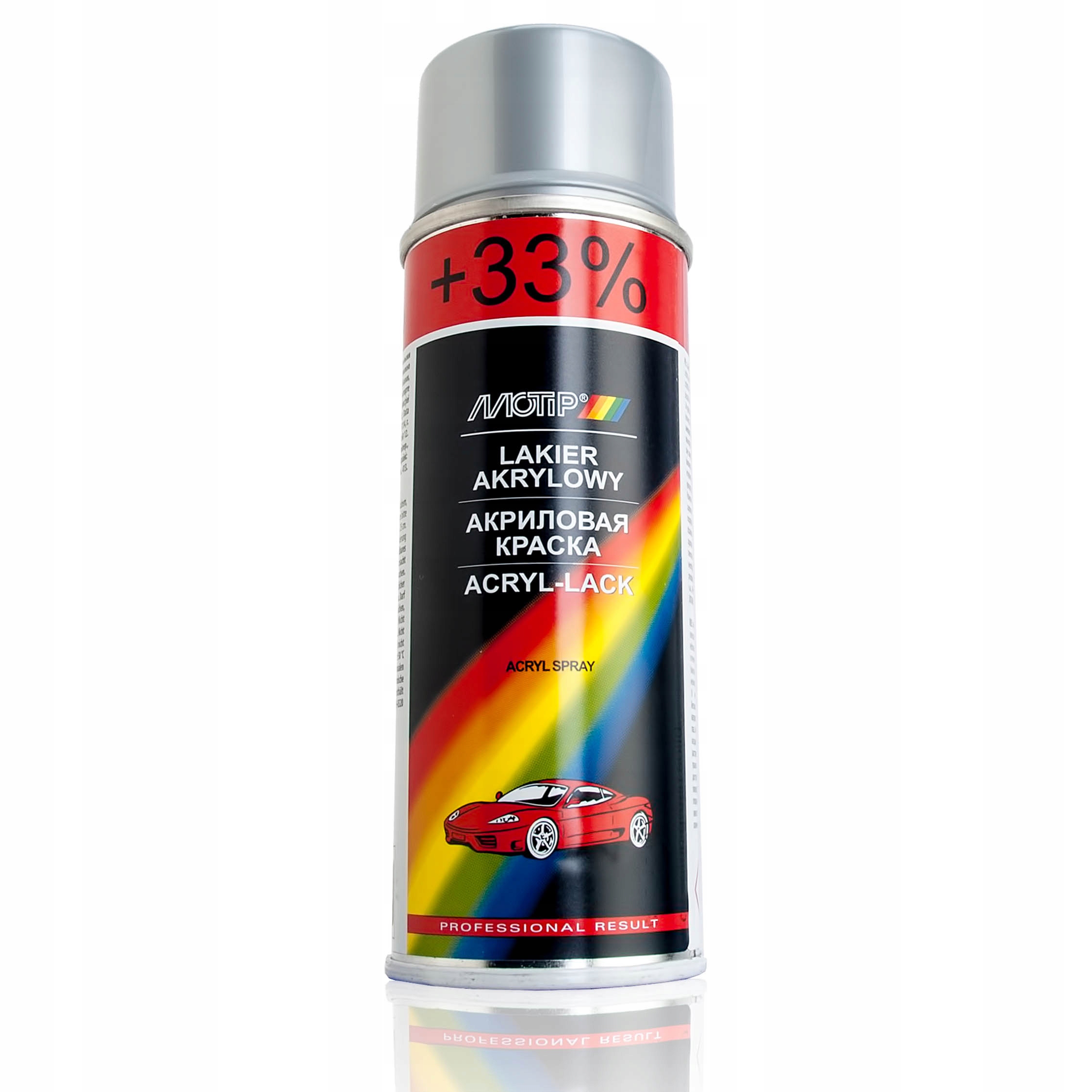 

Motip Lakier Do Felg Srebrny Spray 200ml