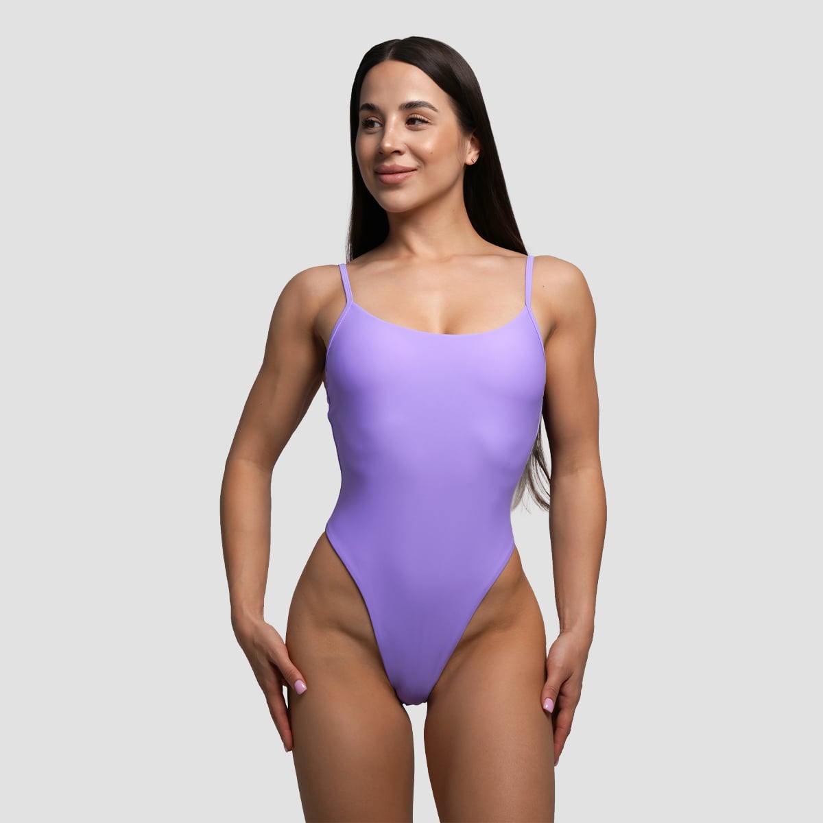 GymBeam Strój kąpielowy Aruba Lilac S