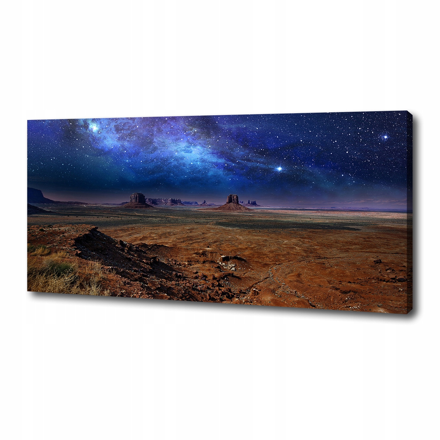 

Foto obraz na płótnie Gwieździsta noc 125x50 cm