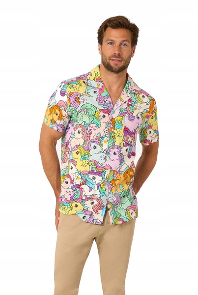 Pánská Letní Košile My Little Pony S Licencí Deluxe Karneval XL
