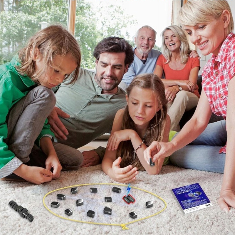 WIELOOSOBOWA GRA SZACHOWA MAGNETIC KAMIENIE DLA RODZINY ROPE EDITION Maksymalna liczba graczy 6