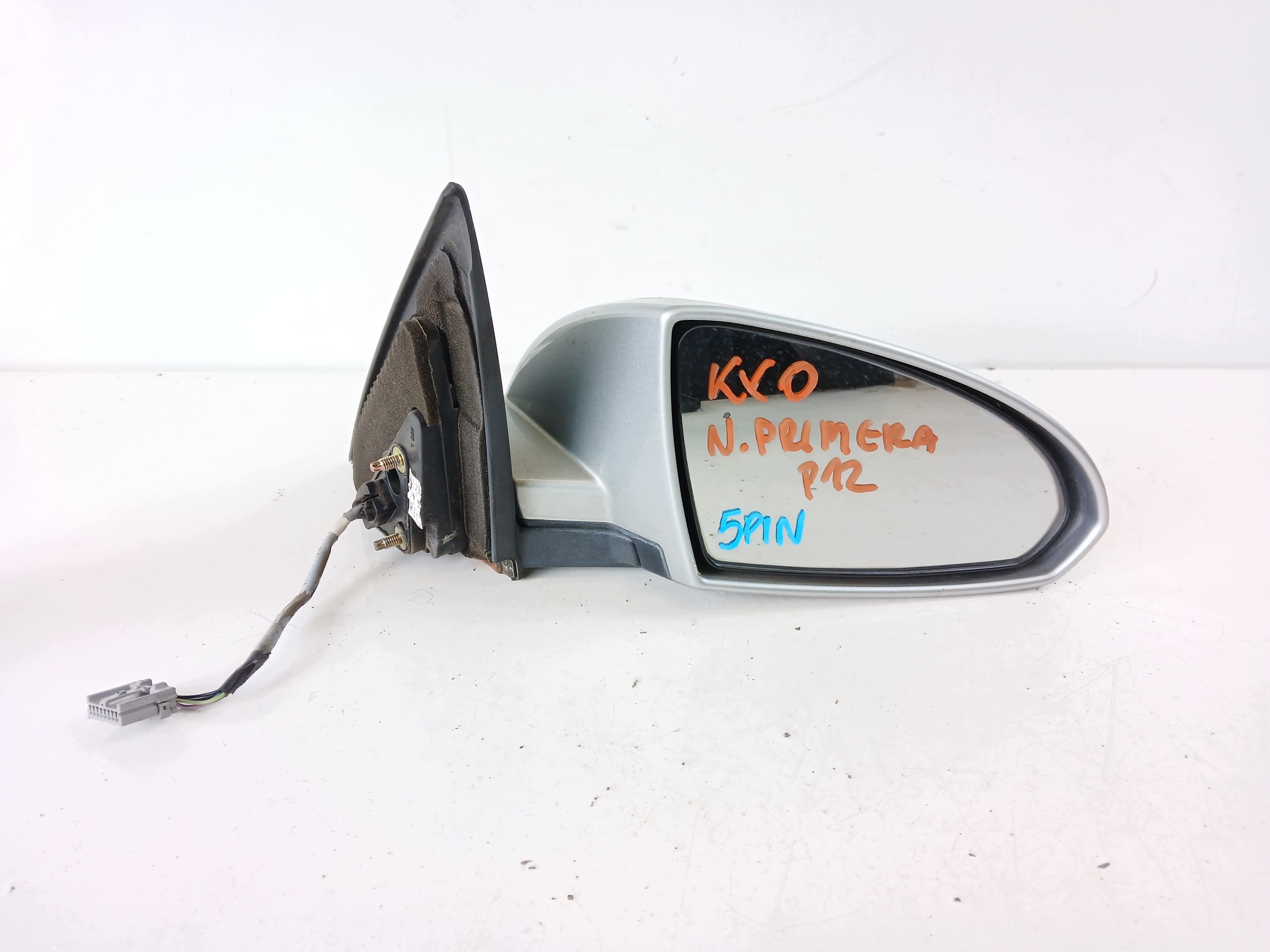 NISSAN PRIMERA P12 mirror right 5 PIN KY0