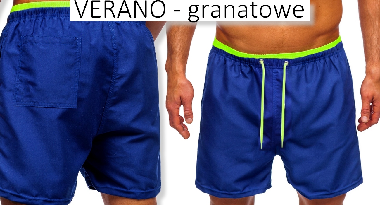SPODENKI SZORTY KĄPIELOWE KĄPIELÓWKI MĘSKIE KRÓTKIE # 3XL V Marka Cottonik