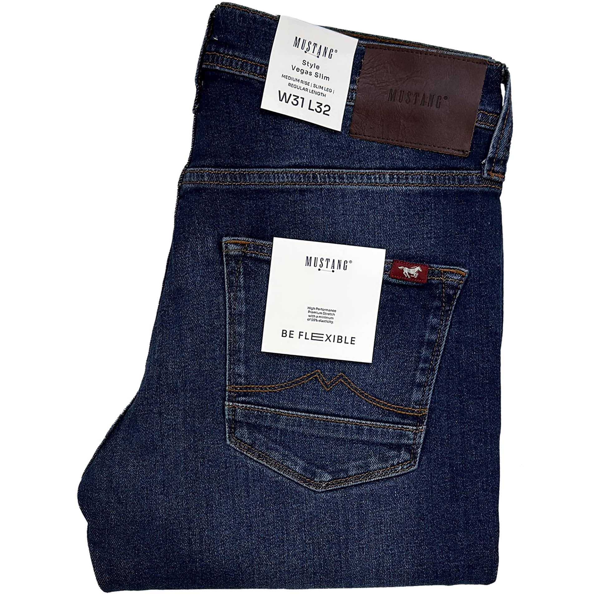 Mustang Vegas Slim Space 883 pánské džíny zúžené slim fit kalhoty W31 L32