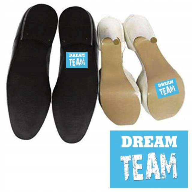 

Naklejki na buty Dream Team do sesji zdjęciowej