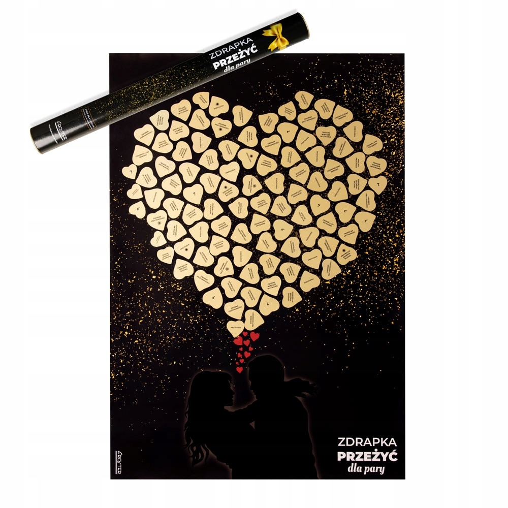 Zdrapka Ciekawych Przeżyć dla Pary Walentynki ROK
