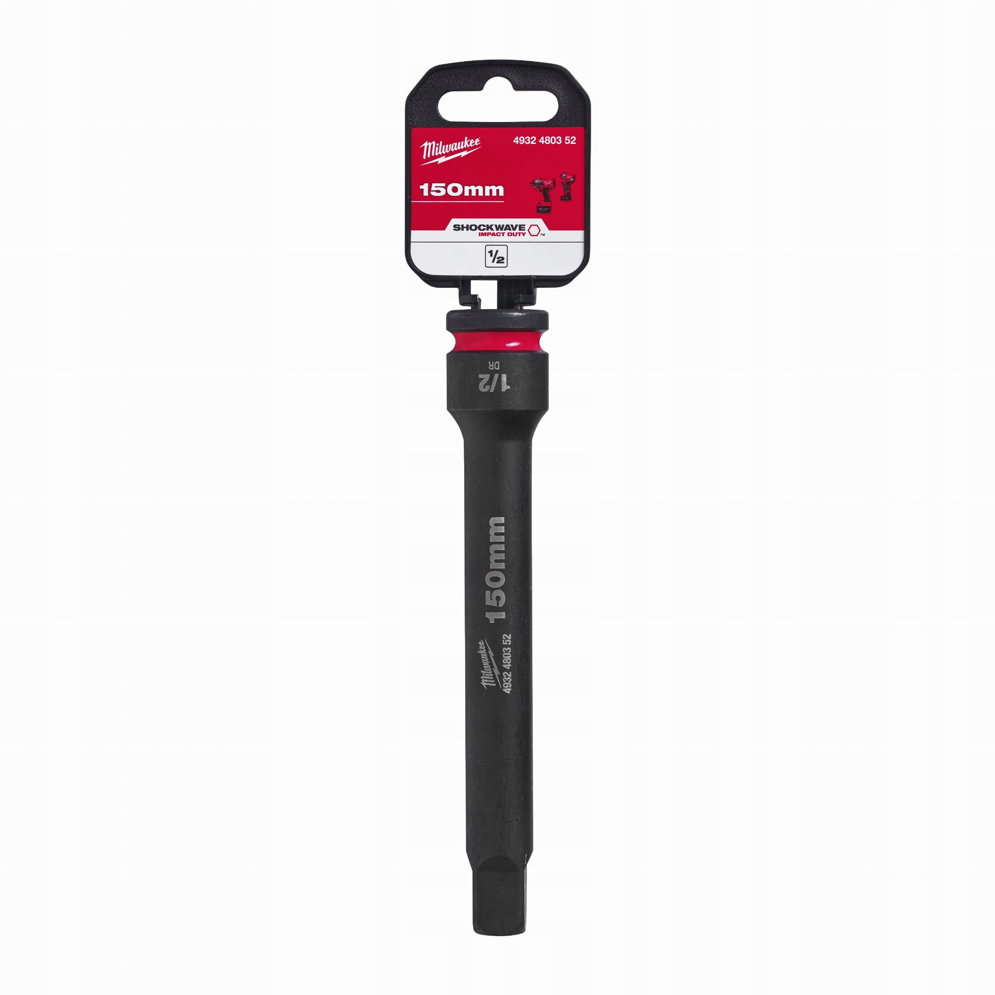 Milwaukee 4932480352 Przedłużka udarowa do nasadek udarowych 150mm 1/2"