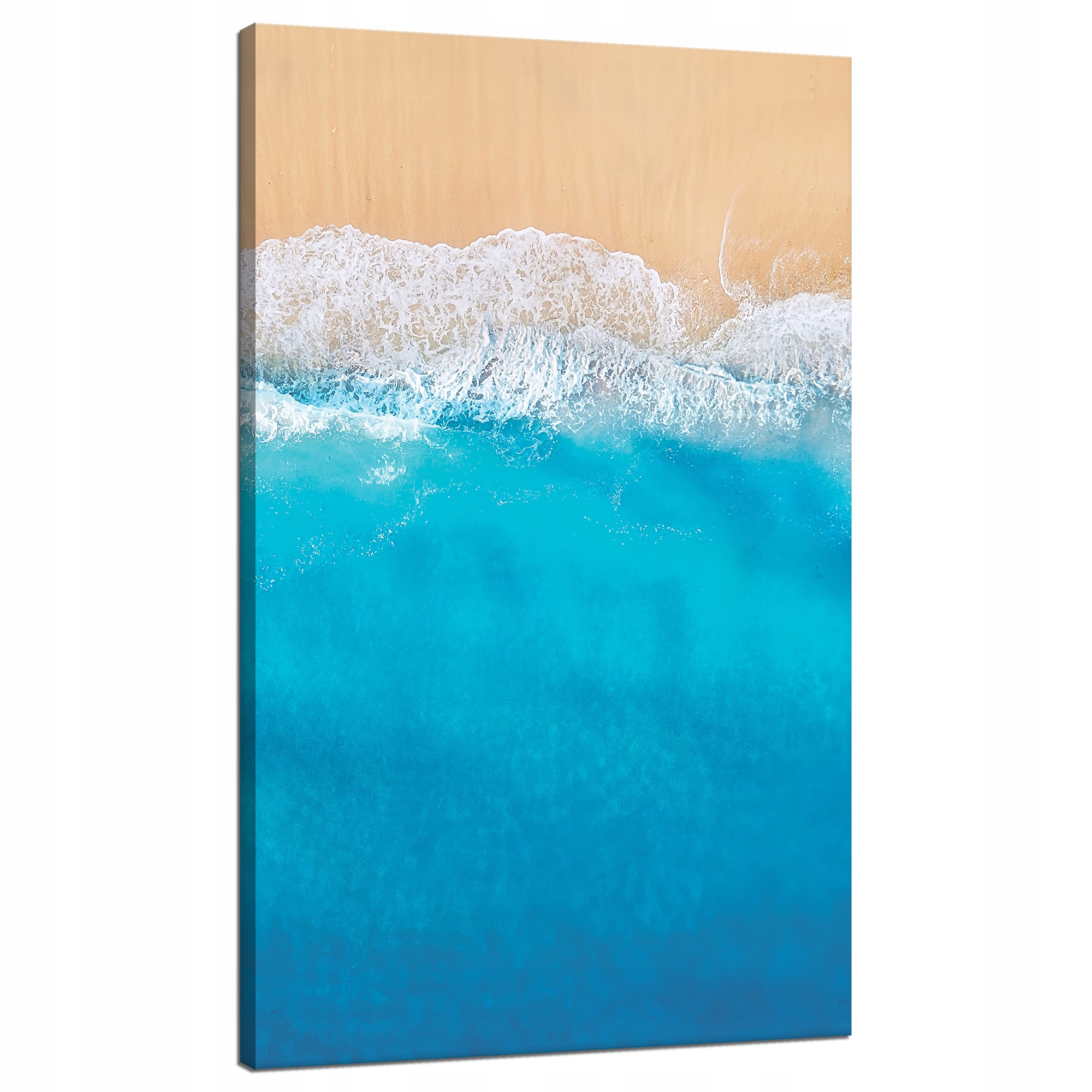 Obraz na plátně Slunečná pláž Oceán Voda 70x120 cm Ideální jako dárek