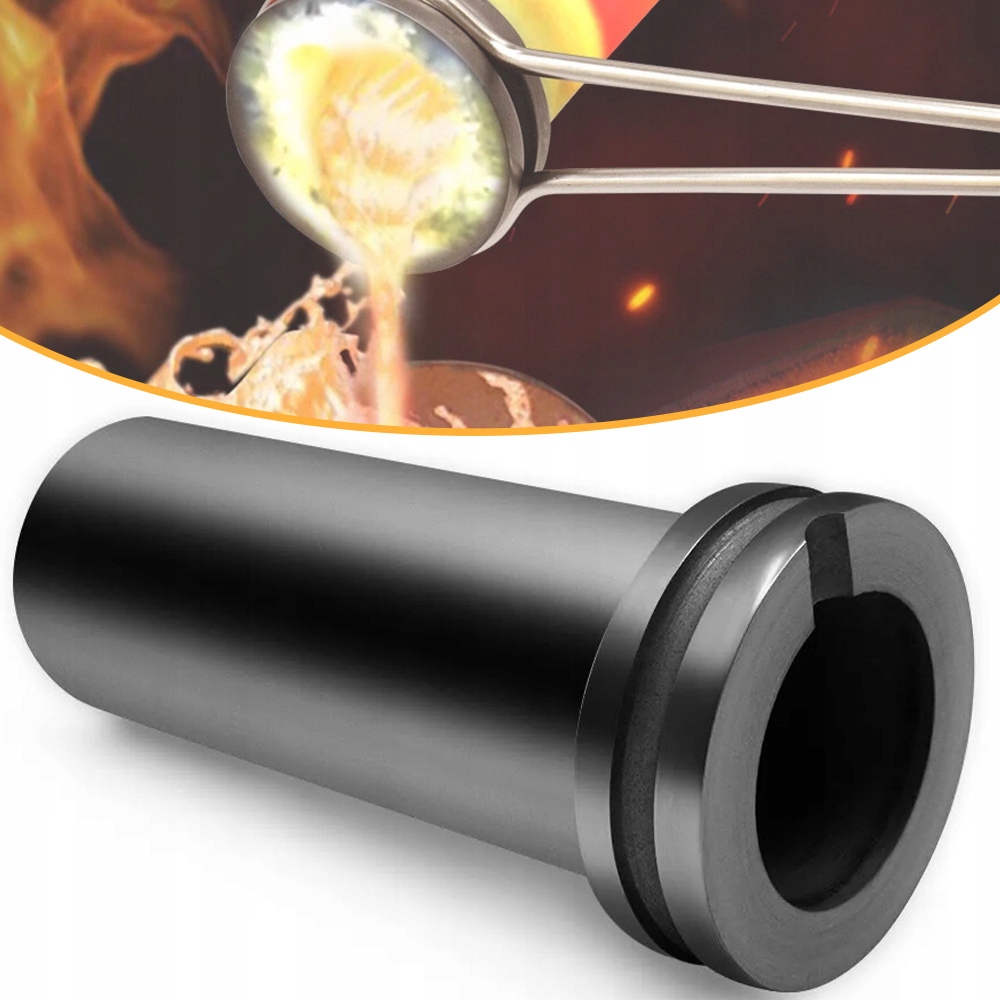 Grafitový kelímek 3 kg s vysokou čistotou pro tavení stříbra a mědi