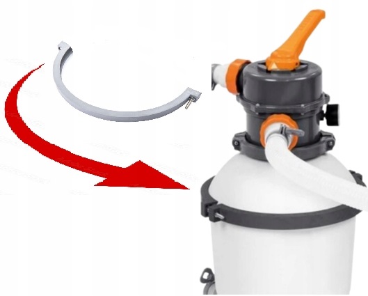 1 Część Ramię Obejmy ,obejma Pojemnika Pompy 58515 58397