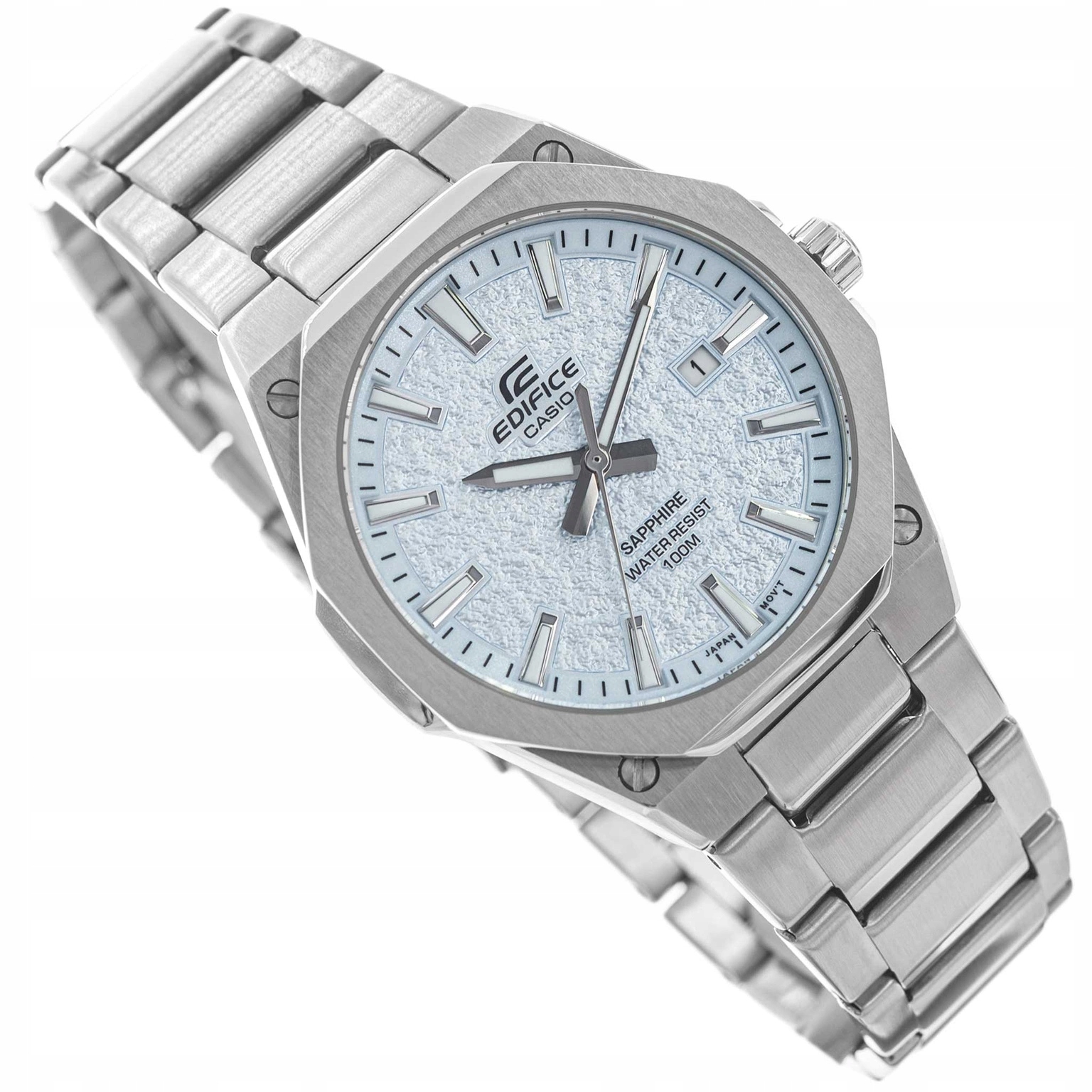 Pánské Hodinky Casio EFR-S108DE-2AVUEF Edifice Stříbrné Na Náramku 100 M