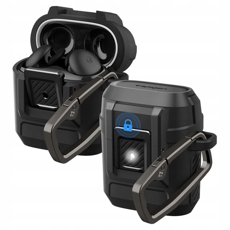 Spigen Lock Fit Pouzdro Pouzdro Pro Google Pixel Buds 2A Matné