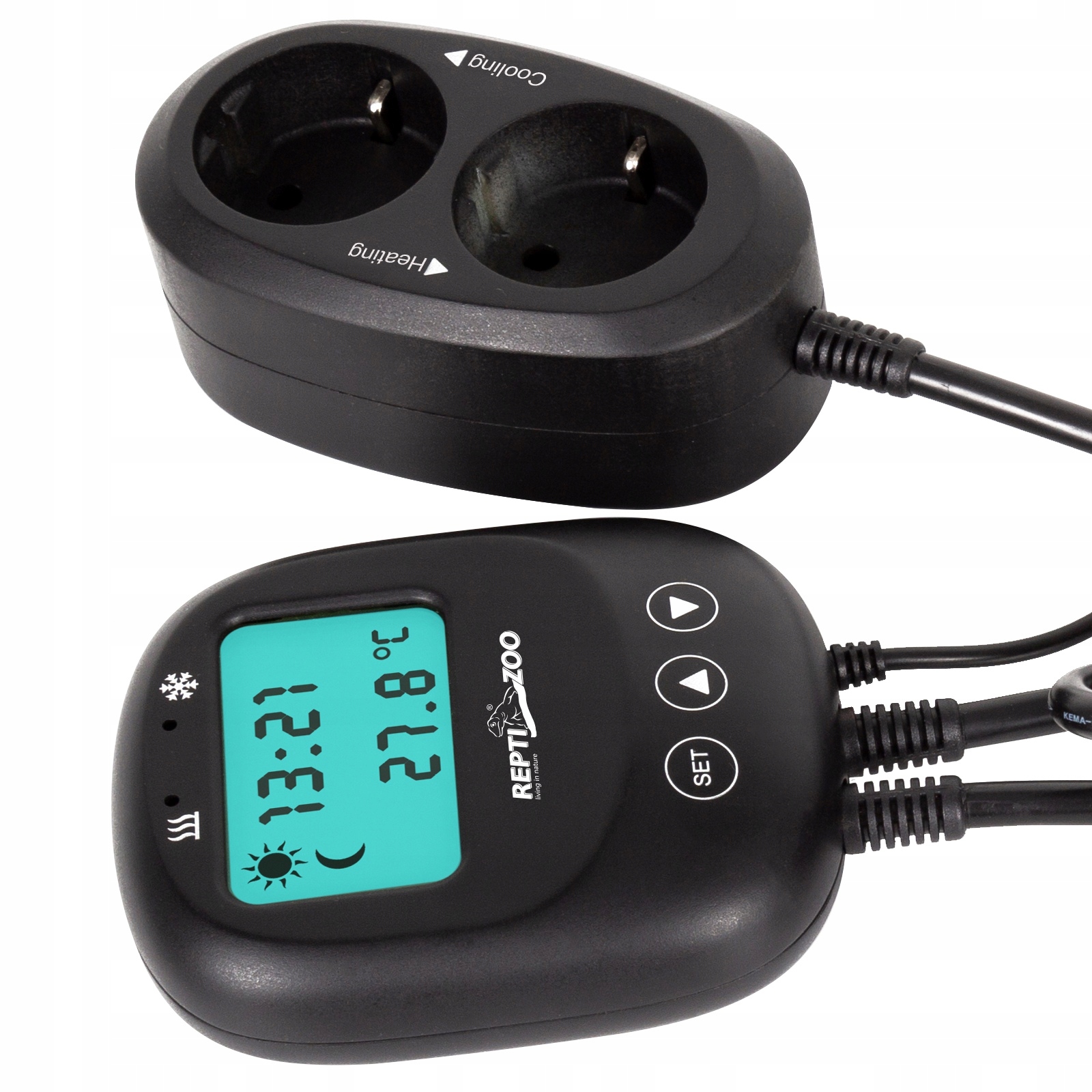Repti-Zoo Digital Thermostat heat/cool day/night – termostat ve dne i v noci