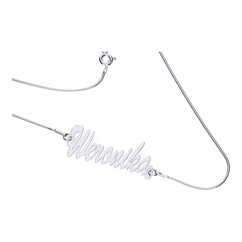 Dámský stříbrný náhrdelník 925 s jménem Veronika je módní a ideální jako dárek