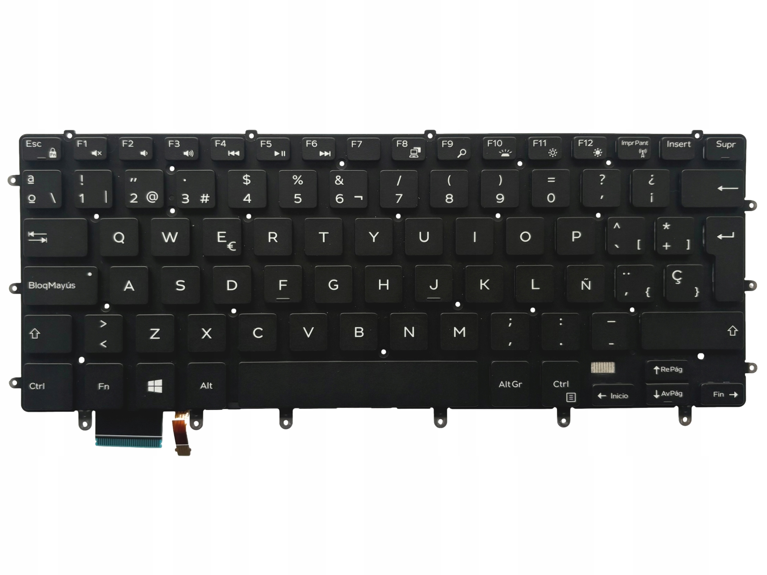 Klawiatura Dell Xps 15 9550 9560 5510 5520 7558 7568 7579 Led Oryginał Es