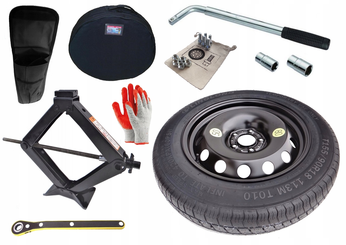 NOWE KOLO DOJAZDOWE 155 90 R18 BMW X5 F15 ZESTAW