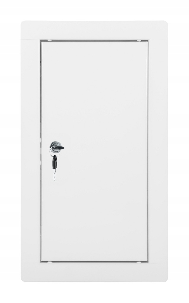 

Drzwiczki Metalowe Rewizyjne Białe Klucz 20x40