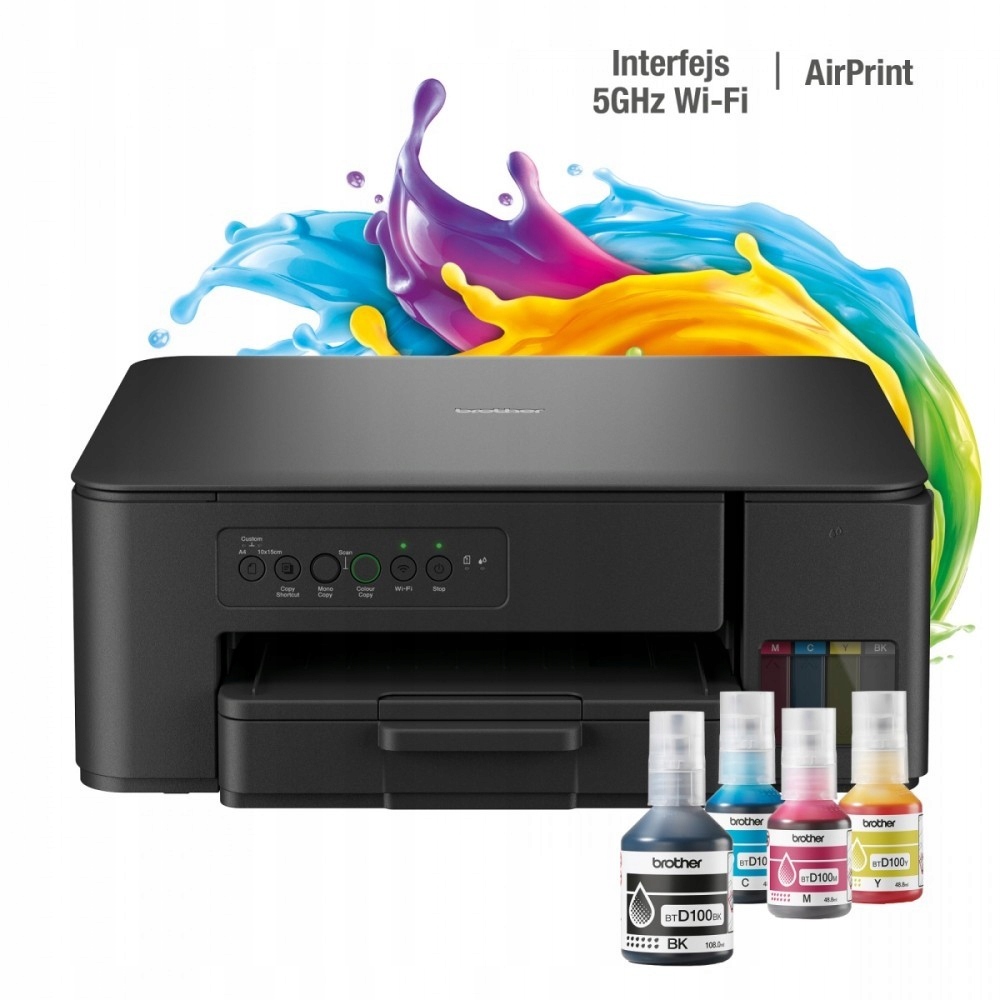 Atramentová multifunkčná tlačiareň (farebná) Brother DCP-T430W