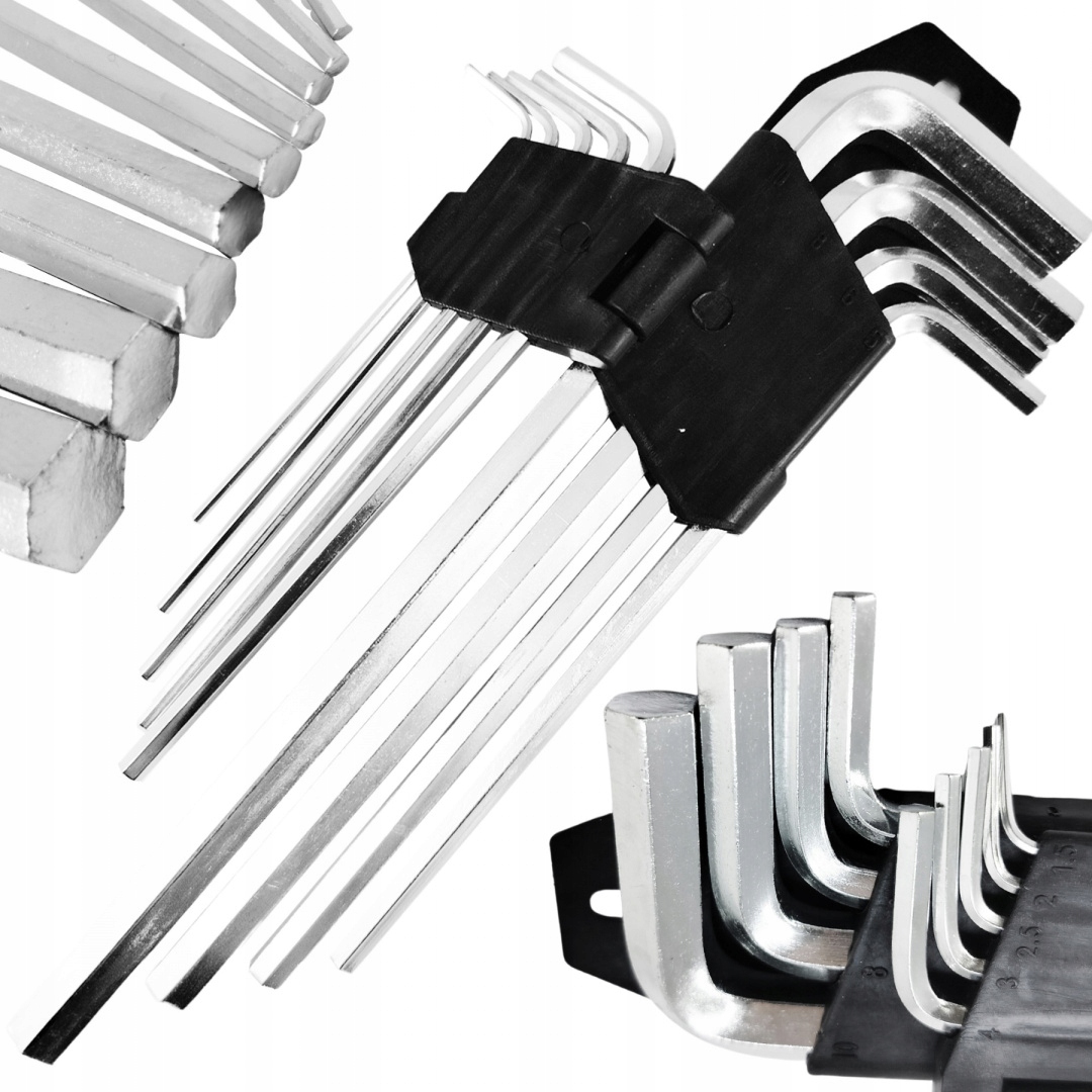 

Zestaw Kluczy Imbusowych 9el Klucze Imbus 1.5-10mm