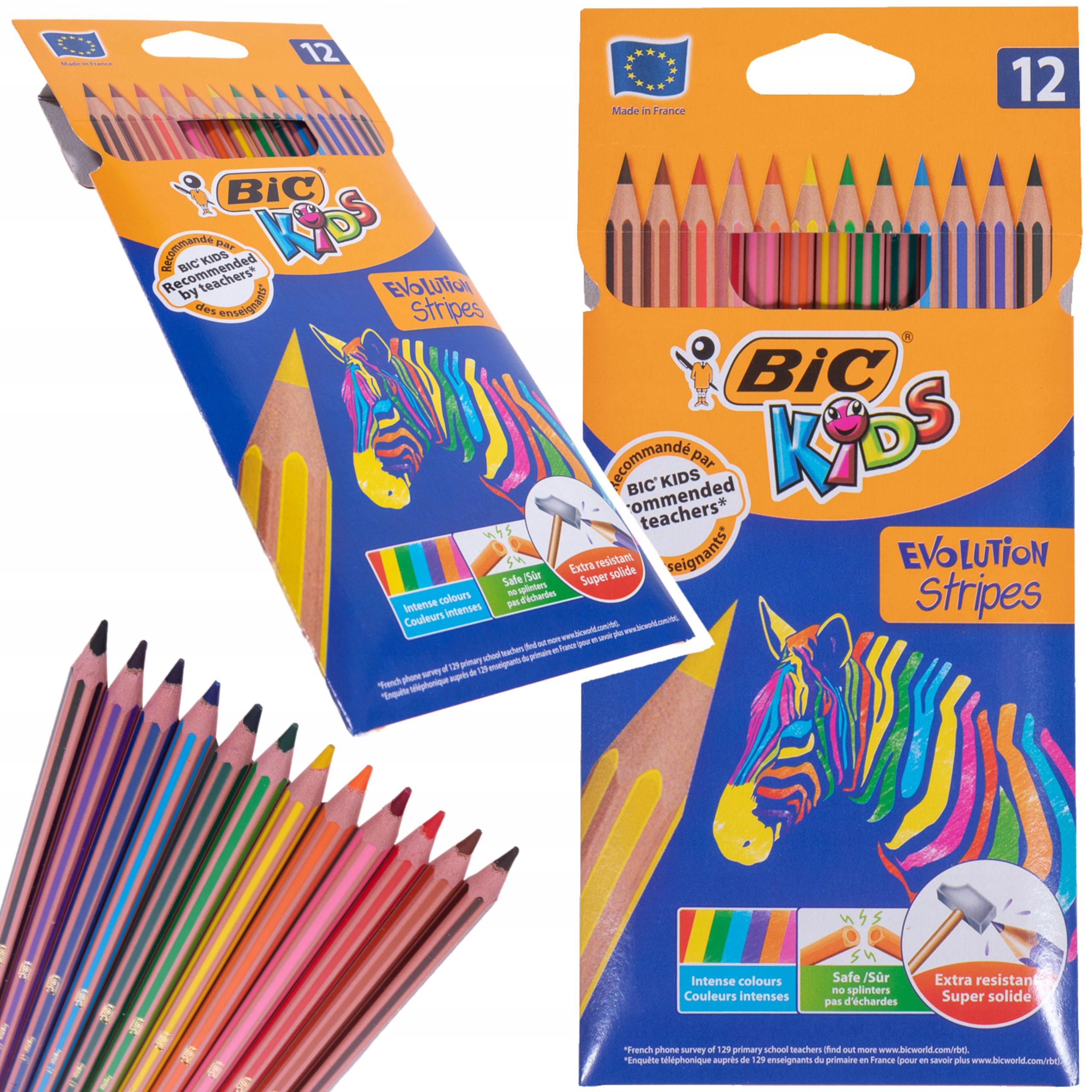 

Bic Kredki Szkolne Bezdrzewne Niełamliwe 12 Kolor