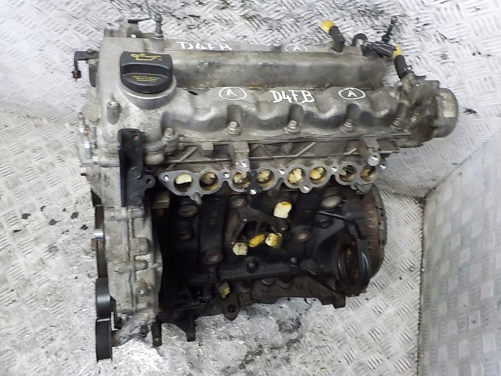 HYUNDAI I30 KIA CEED VENGA engine 1.6 CRDI D4FB PRZEBIEG 136 TYS