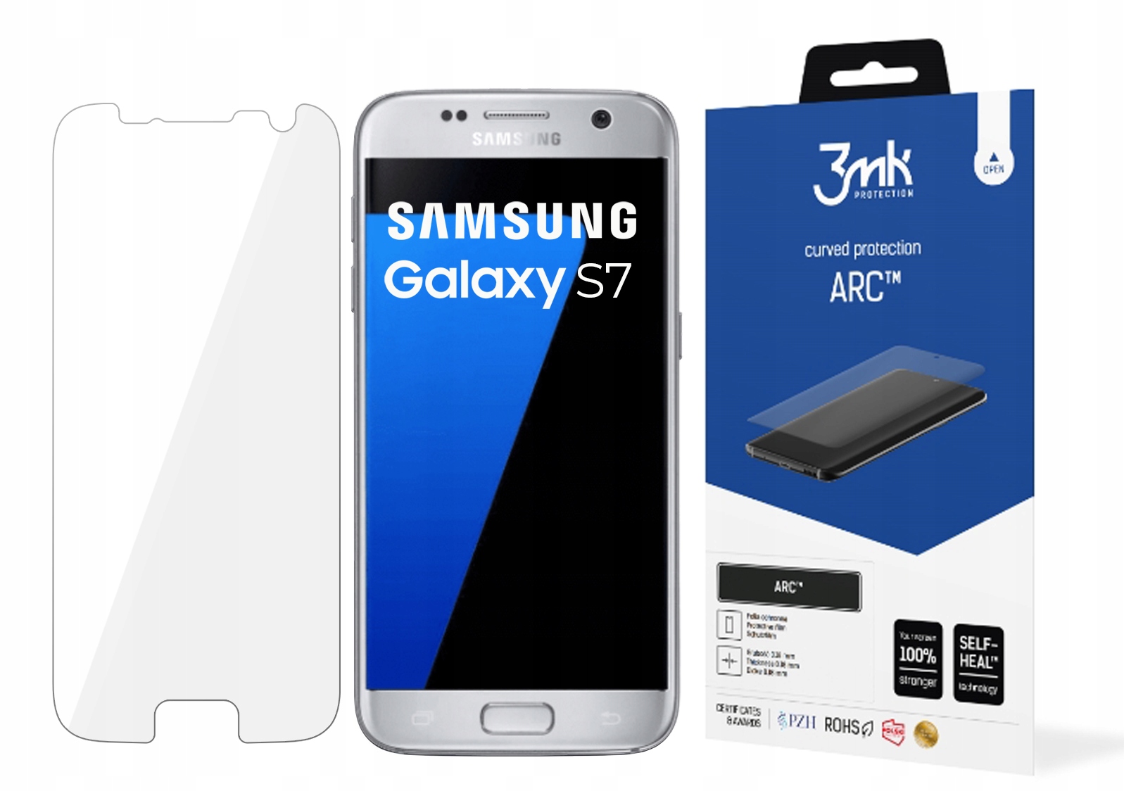 

3mk Folia Arc Cały Ekran do Samsung Galaxy S7