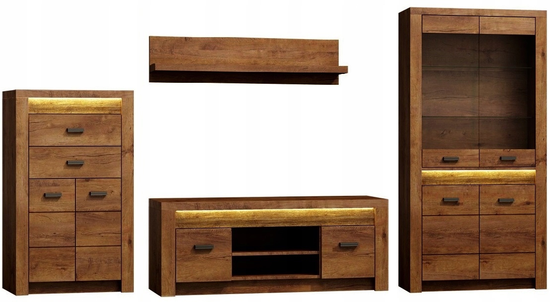 meble witryna duża regał zamykany szybą Indiana 03 EAN (GTIN) 8961440450287