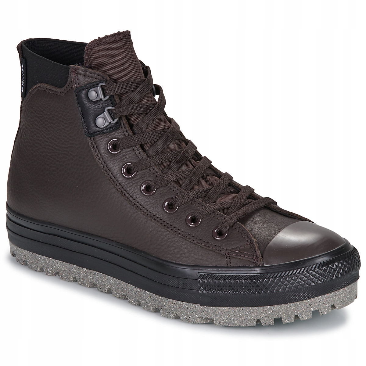 Converse Hnědé Vysoké Kožené Tenisky 38,5 Frk
