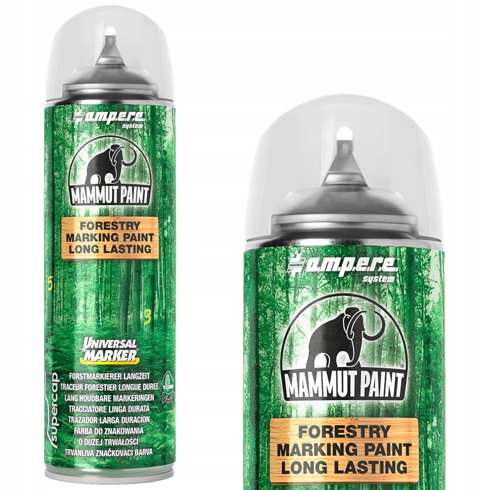 Spray Farba do znakowania drewna biała Universal