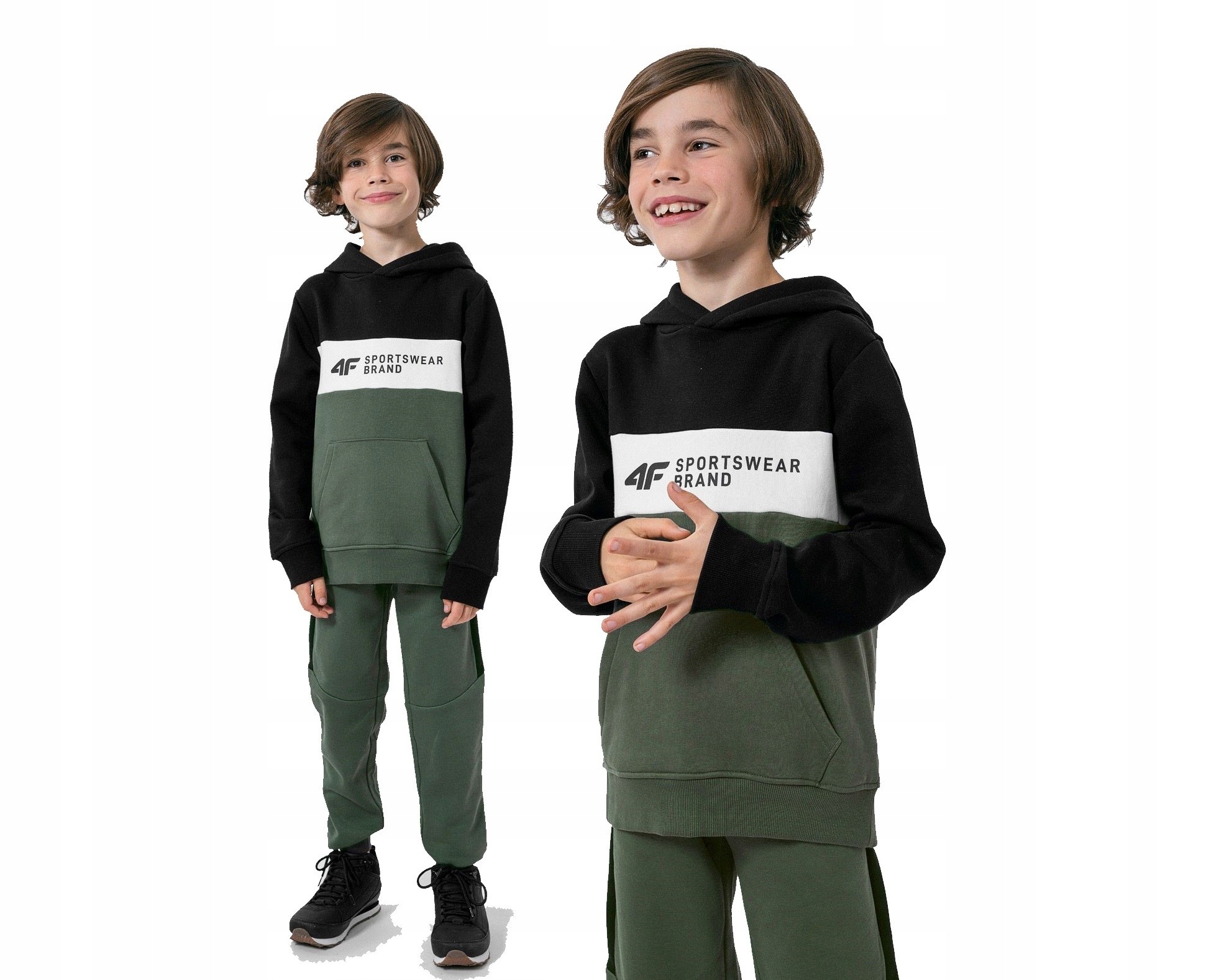 

4F Chłopięca Bluza Kangurka Z22 JBLM003 <.164