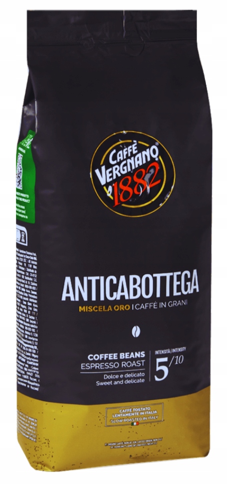 Kawa ziarnista Arabica Caffe Vergnano Anticabottega 1000 g