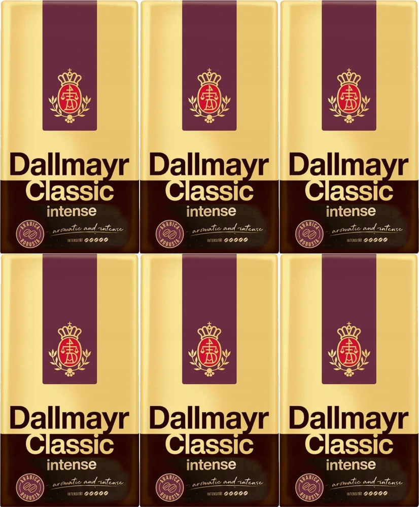 Kawa mielona Dallmayr Classic Intense 500g x6