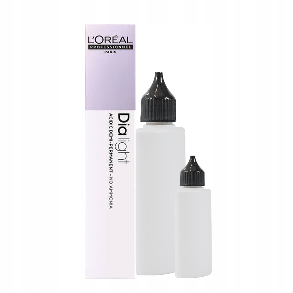 LOREAL DIA LIGHT FARBA DO WŁOSÓW TONER 50 ML+ REWELATOR 75 ML + SZAMPON 25