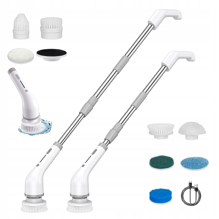 Levně Turbomop 7V1 Bezdrátový Elektrický Rotační Kartáč 3000 mAh 25W Usb