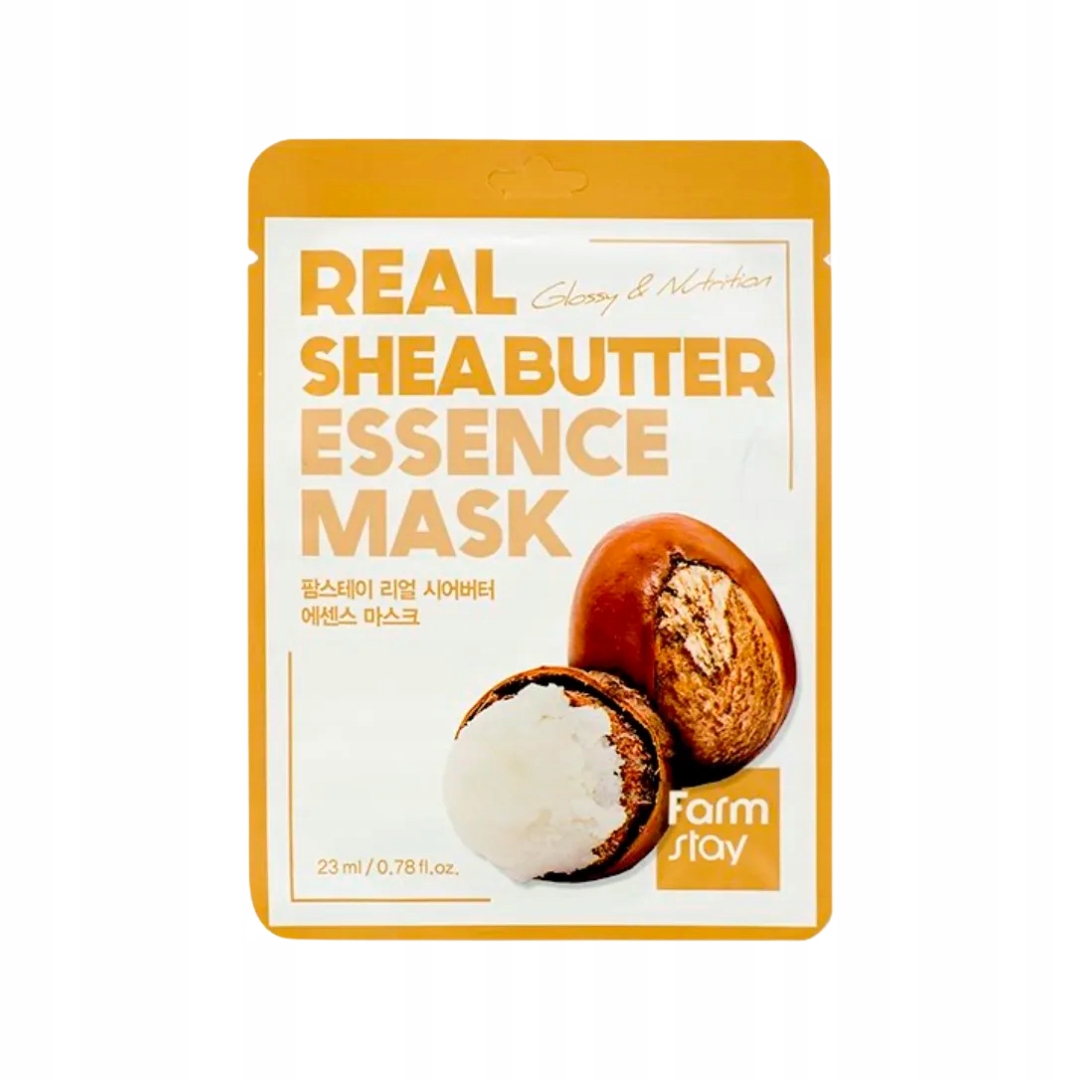 Maska w płachcie Farmstay Real Shea Butter Essence Mask 23ml