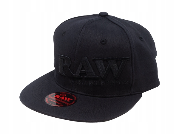 

Raw Black Czapka Z Ubijakiem Snap