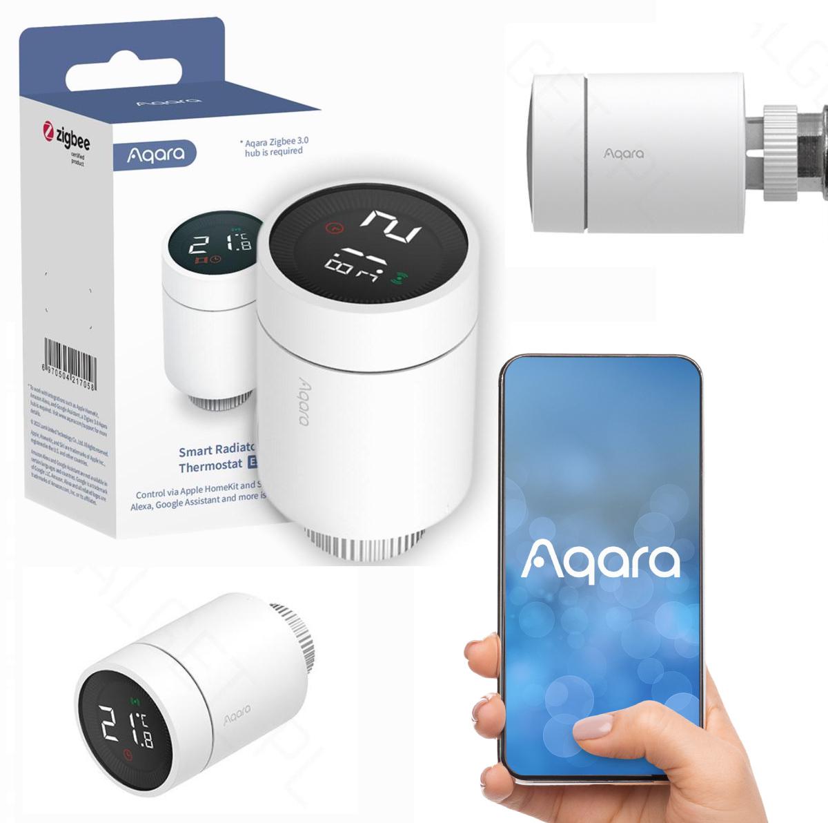 

Głowica termostatyczna smart Aqara E1 Homekit Eu