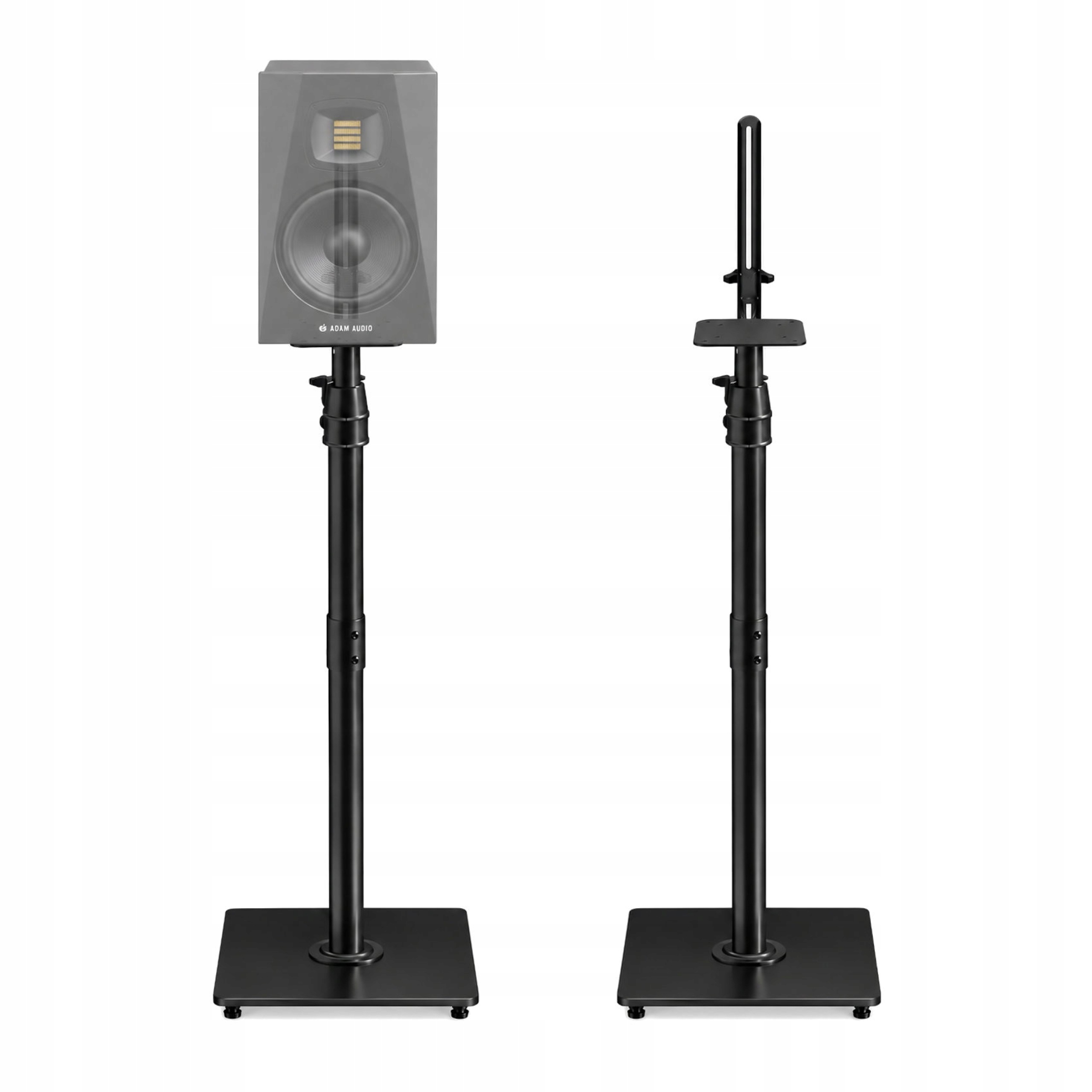 Podlahové Stojany Pro Reproduktory Sloupů 2KS Nastavitelné 86-113 CM Univerzální