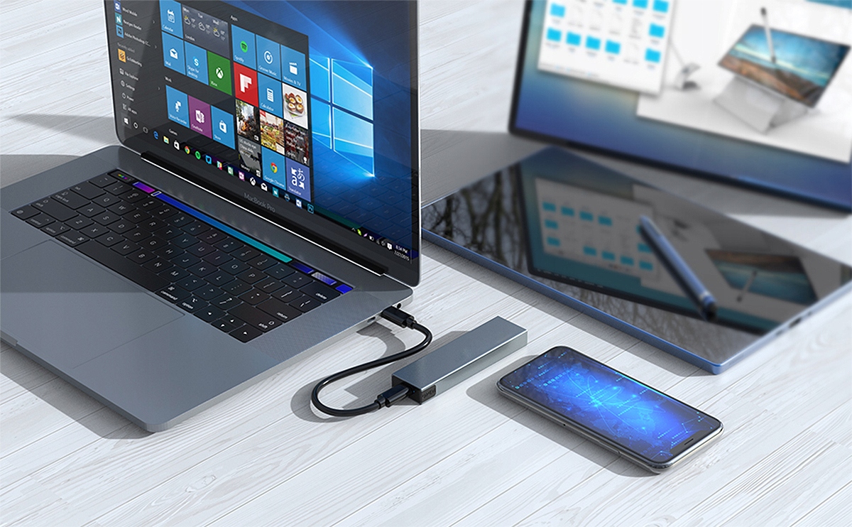 Obudowa na dysk SSD NVME/SATA PCIe M.2 USB-C Gen2 Producent Novaza tech