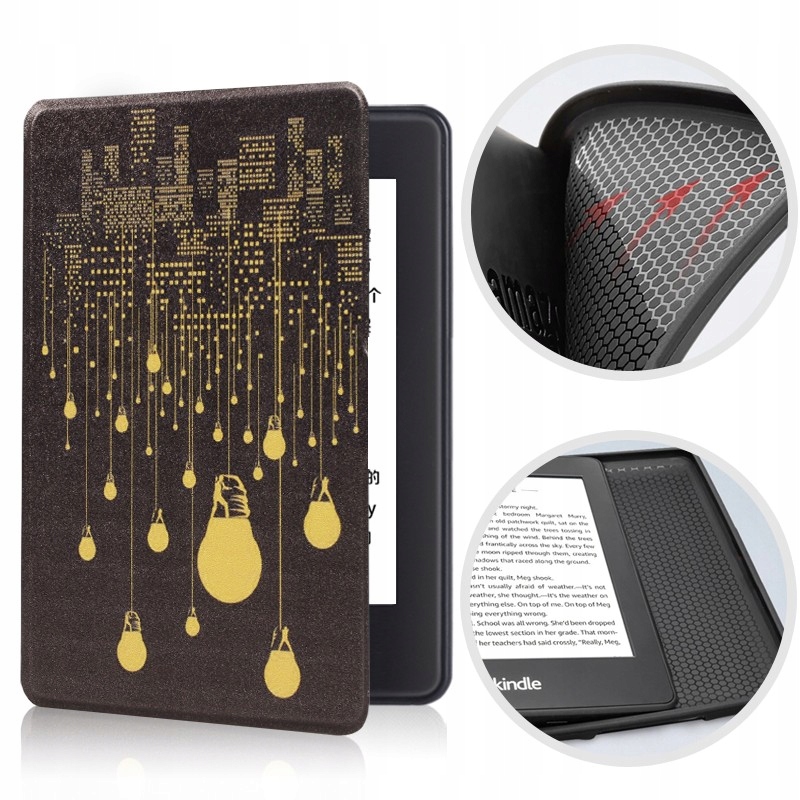 

Etui do Kindle 10 Touch 2019 silikonowy tył 9 bulb