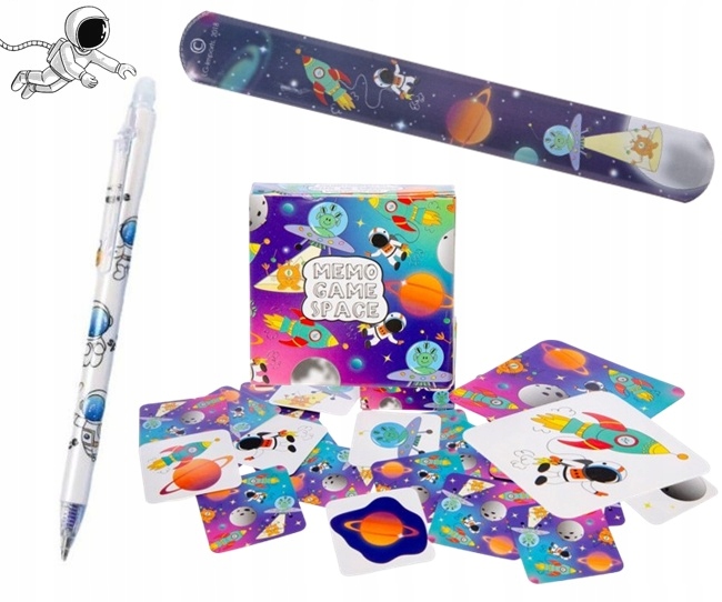 UPOMINEK PREZENT ZESTAW KOSMICZNY DLA FANA KOSMOSU GRA PAKIET KOSMOS