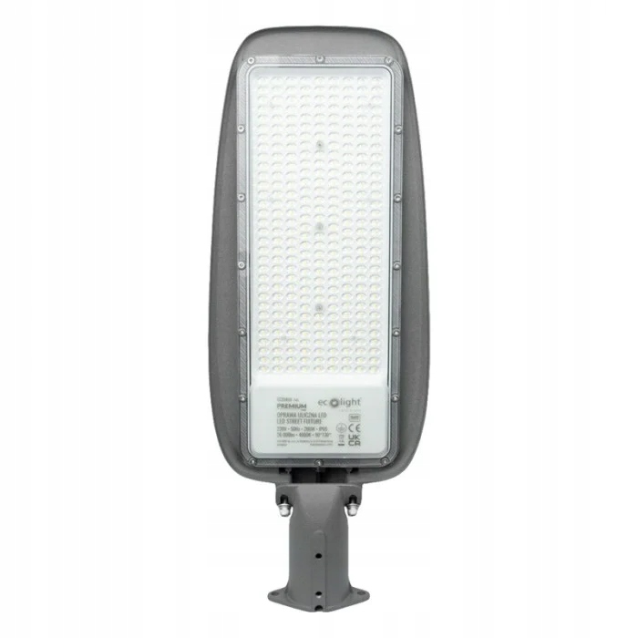 Pouličná lampa Led s pohyblivou hlavicou 200W 4000K 26000lm IP65 Ecolight