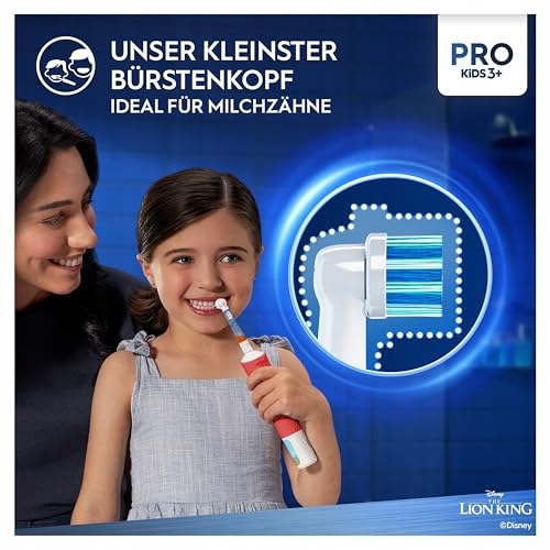 ORAL-B Pro Kids Szczoteczki Elektryczne Dla Dzieci Extra Miękkie 8 Sztuk — miniatura 2
