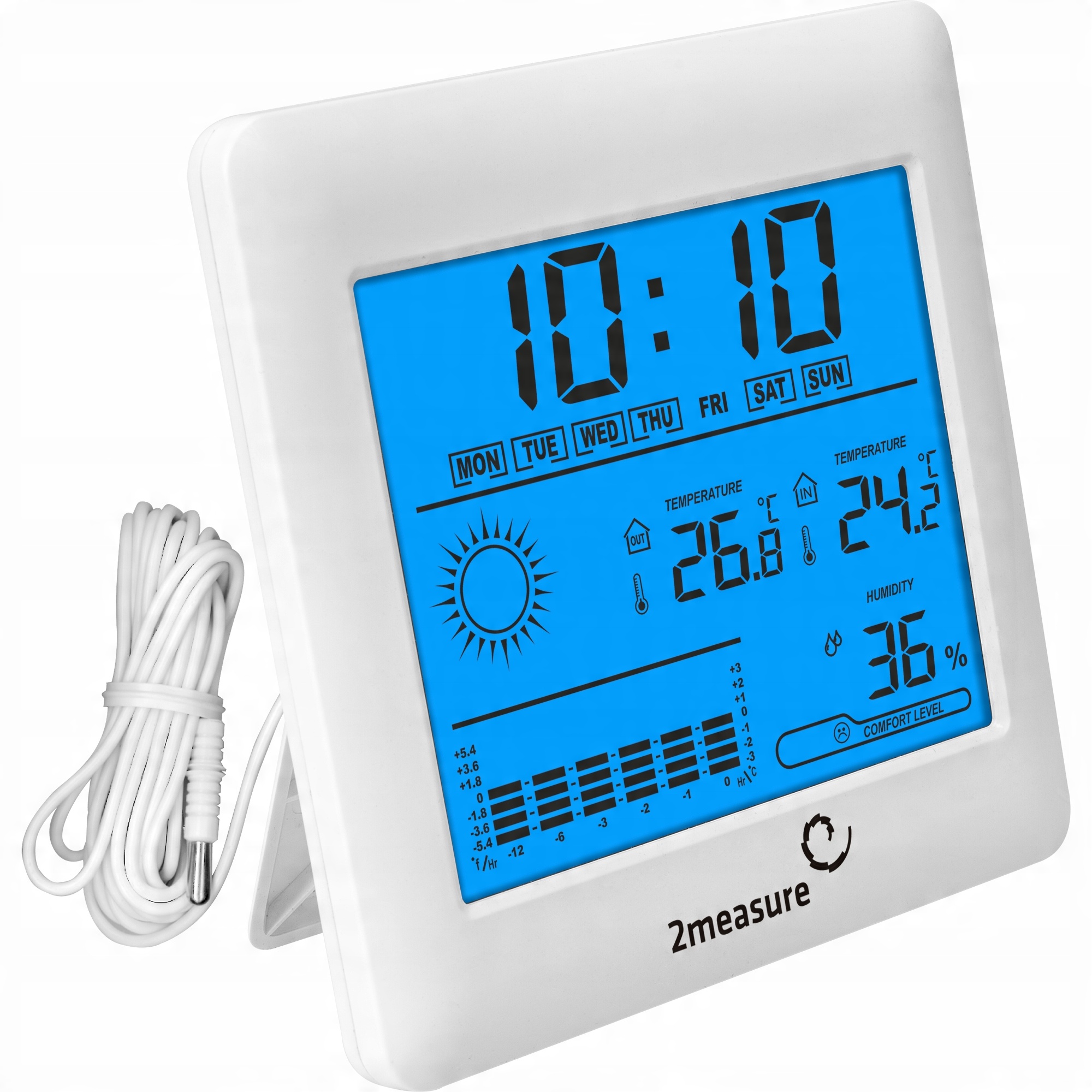 

Stacja pogody elektroniczna, sonda, termometr