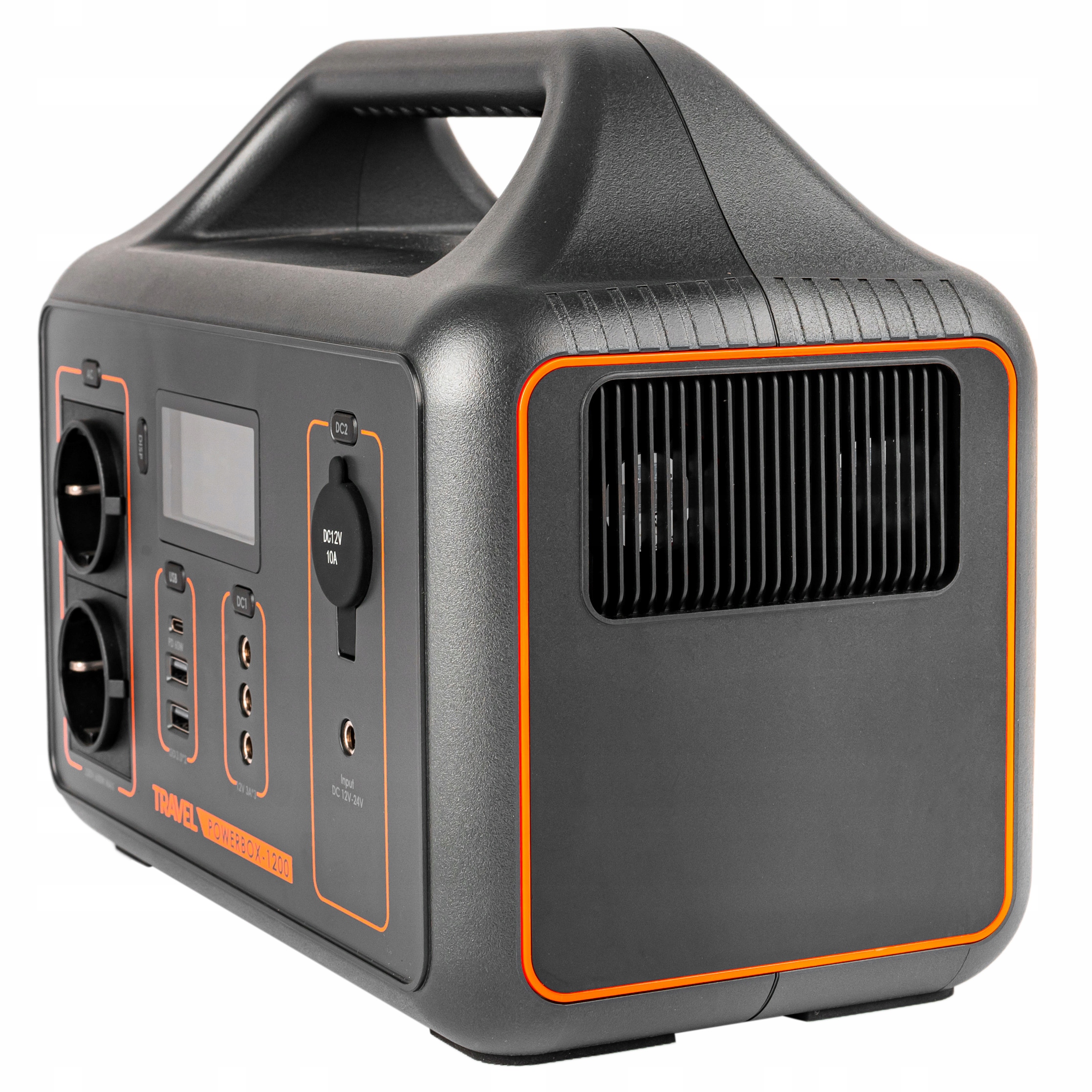 PRZENOŚNA STACJA ZASILANIA ŁADOWARKA AKUMULATOT TRAVEL 1200 600W POWER Rodzaj inny