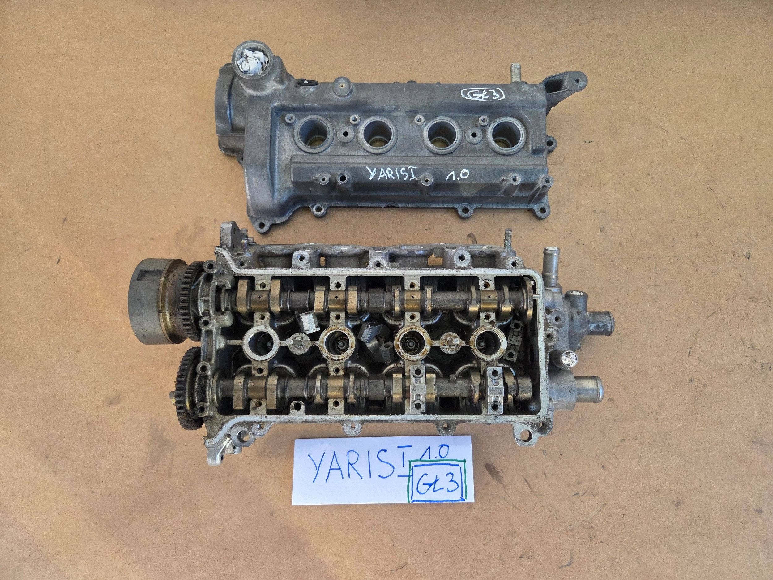 Toyota Yaris e 1,0 TESTATA Motore (GL3)