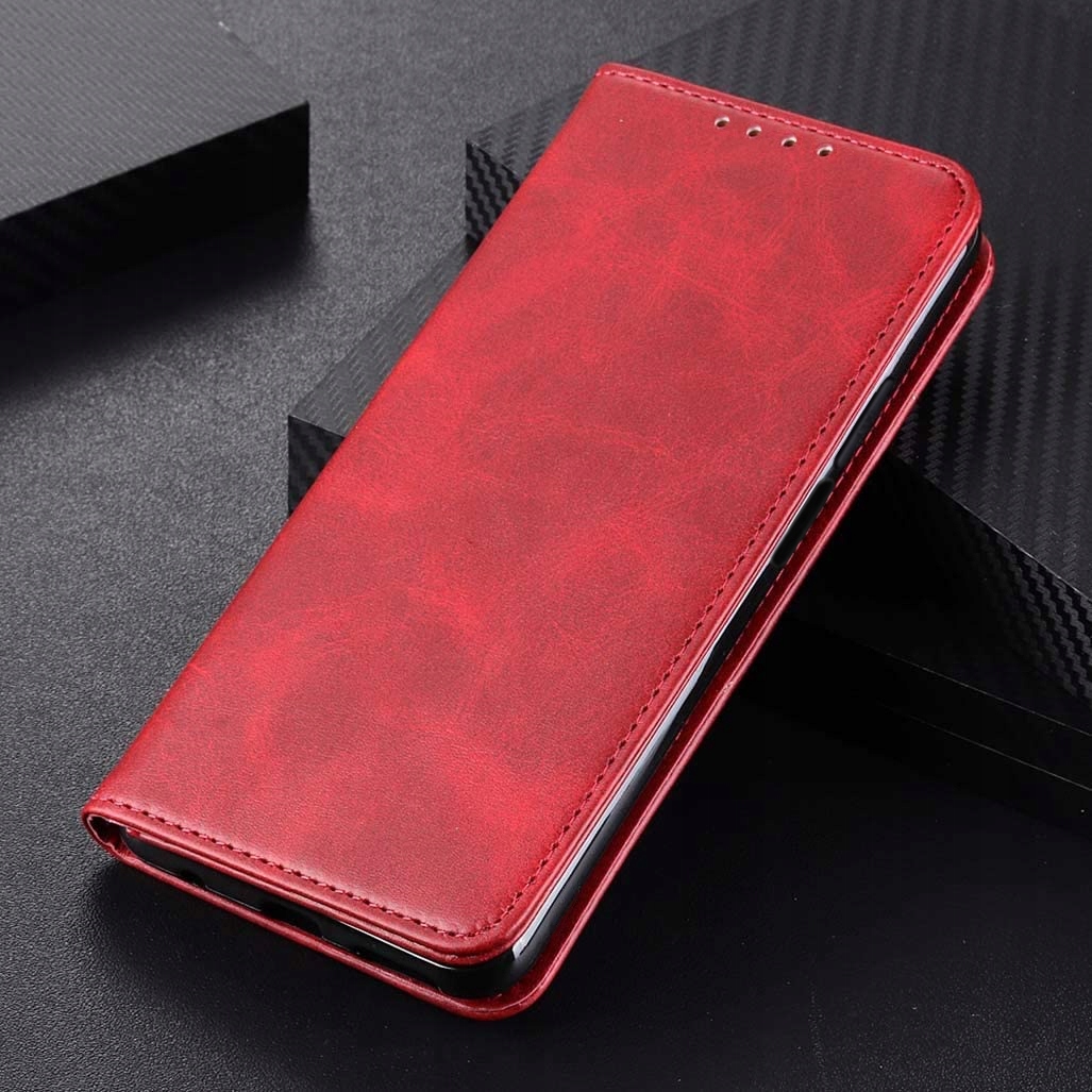 Etui SKÓRZANE MAGNET + SZKŁO do VIVO Y21S Y33S Marka Inna