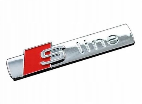 

Emblemat Audi S Line Sline Matowy Metalowy