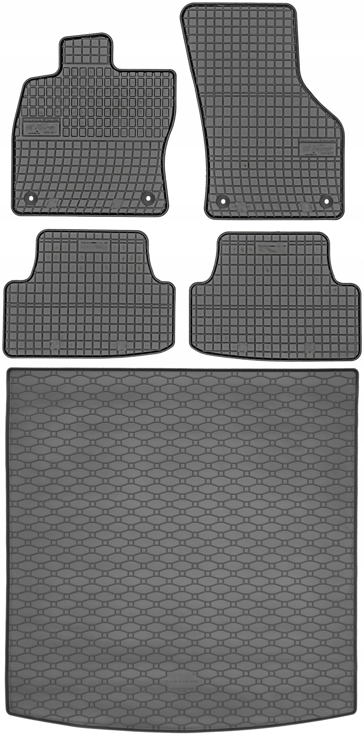 Vw Golf VII Kombi Variant 2013-2020 Sada rohoží koberčeky