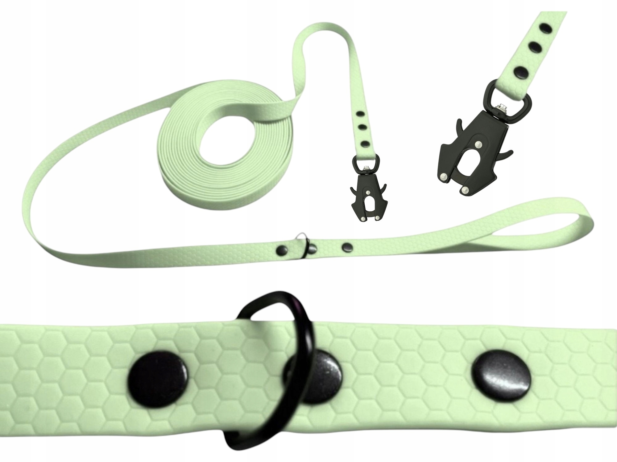 Vodítko Měkké Trénink Smyčka Biothane Pvc Frog Edition 10M 16MM